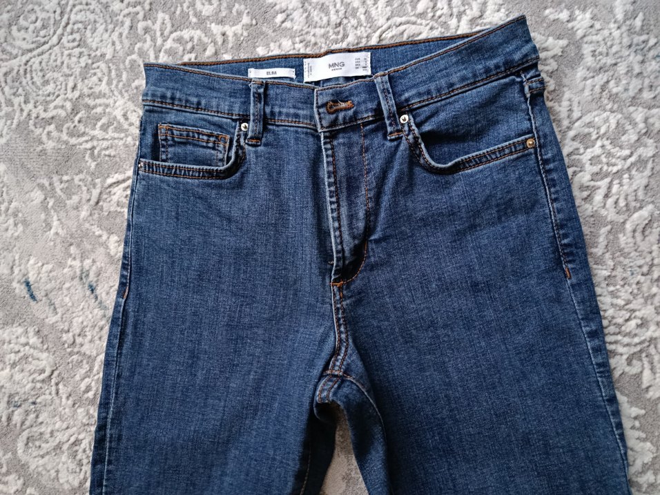 Mango Denim Jean Pantolon - Görsel 2