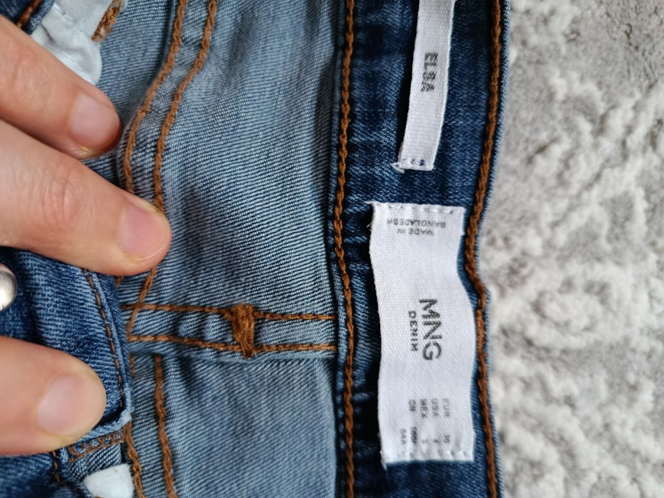 Mango Denim Jean Pantolon - Görsel 4