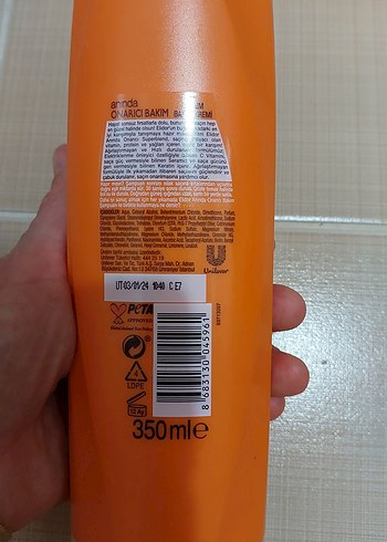 Beden Renk Elidor Anında Onarıcı Saç Kremi 350 ml