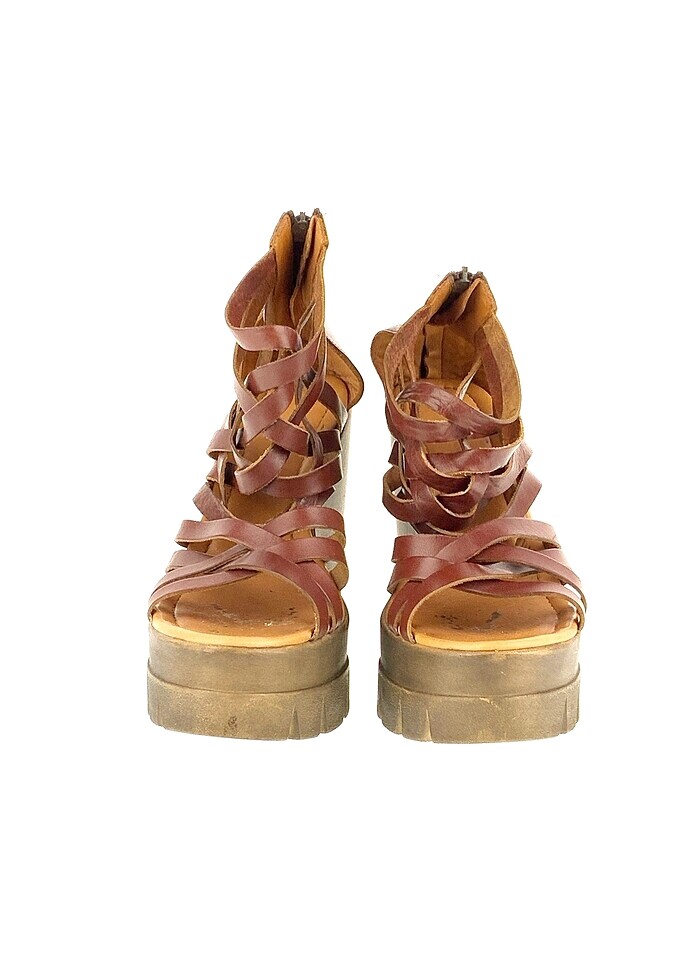 Elle Dolgu Topuk %70 İndirimli. - Görsel 3