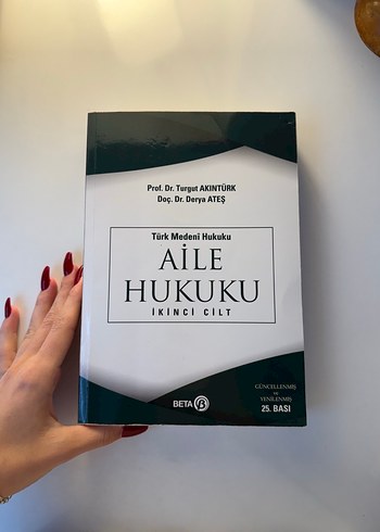 Türk Medeni Hukuku Aile Hukuku İkinci Cilt