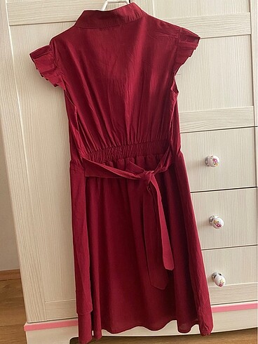 Batik Kırmızı elbise