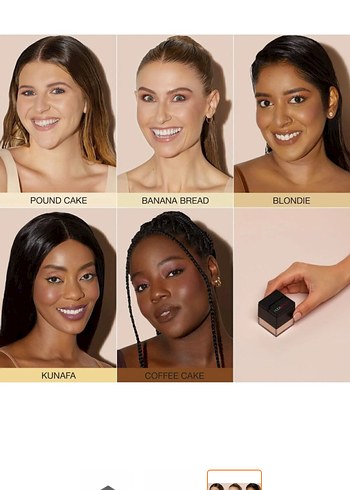 Huda Beauty Açık Bej sabitleyici pudra - Görsel 3