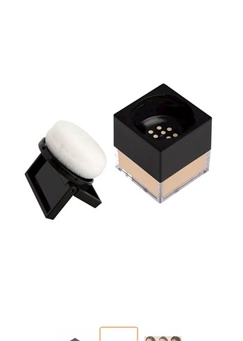 Huda Beauty Açık Bej sabitleyici pudra - Görsel 2