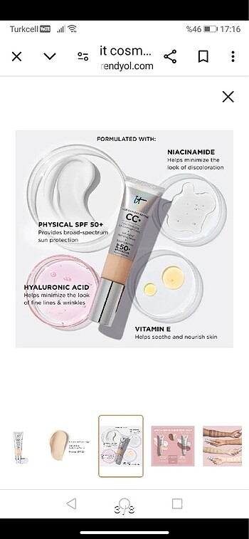 Beden Ic cc cream 2-3 kere kullanıldı