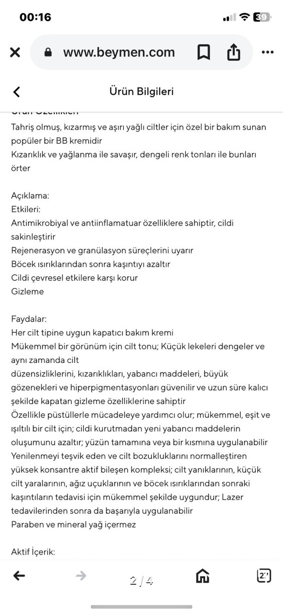 Schrammek Hassas Ciltler İçin Renk Eşitleyici BB Krem 15 ml - Görsel 2