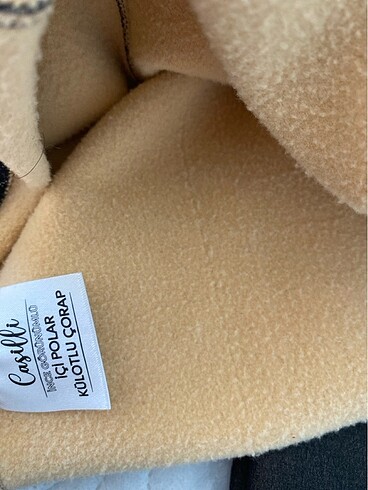 m Beden Peluşlu kilotlu çorap