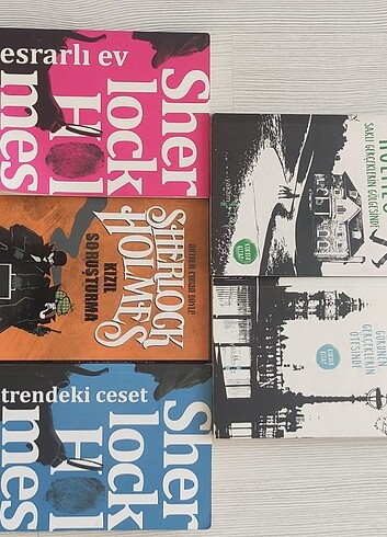Sherlock Holmes 5 adet kitap