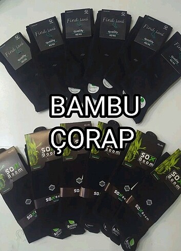 Dikissiz yumsacik bambu coraplar