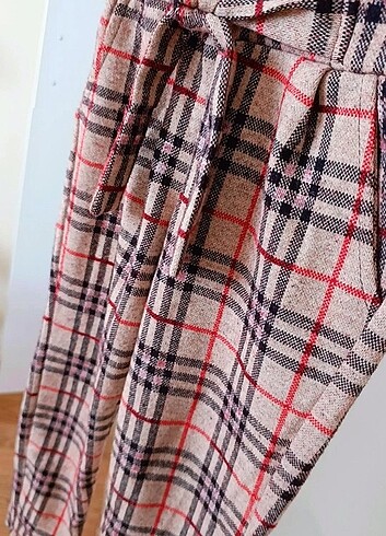 LC Waikiki Çocuk ekose desen pantolon
