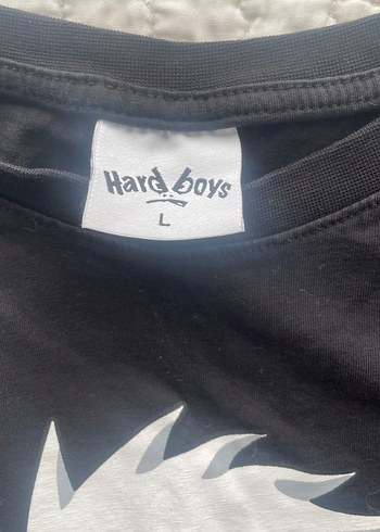 Erkek Siyah Baskılı Kısa Kollu Tişört - Görsel 3