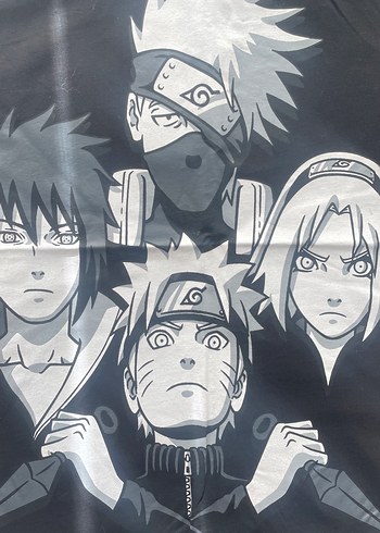 Erkek Siyah Baskılı Kısa Kollu Tişört - Görsel 2