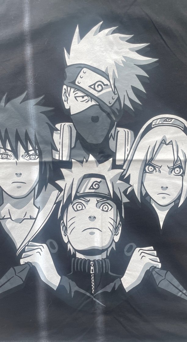 Erkek Siyah Baskılı Kısa Kollu Tişört - Görsel 2