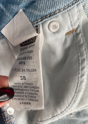 Colins marka Mavi  Jean tulum - Görsel 6