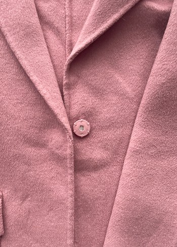 Zara kids Pembe Kaşe Kaban - Görsel 2