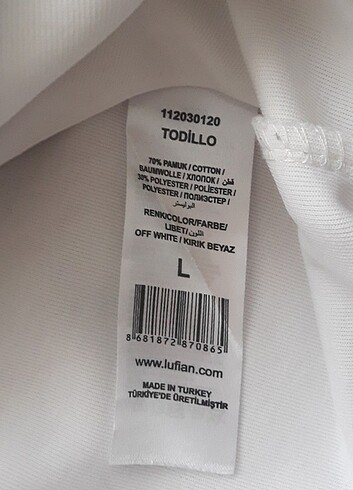 l Beden beyaz Renk Lufian Todillo Sweatshirt