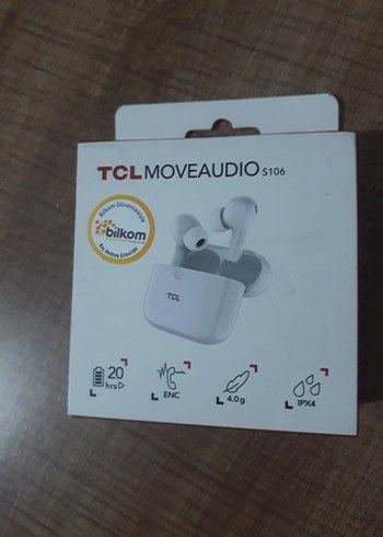 TCL MoveAudio S106 Kablosuz Kulaklık Beyaz - Görsel 2