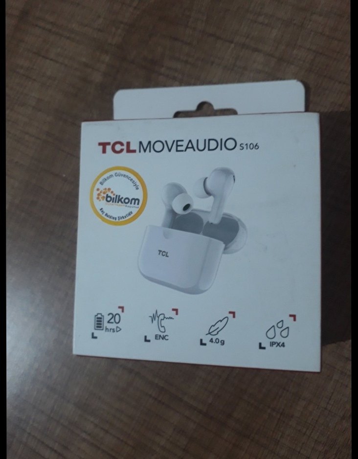 TCL MoveAudio S106 Kablosuz Kulaklık Beyaz - Görsel 2