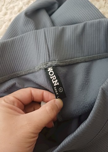 m Beden Gri Rahat Kesim Kadın Rahat Pantolon