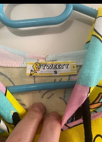 17-18 years Beden çeşitli Renk Sweetshırt tweety