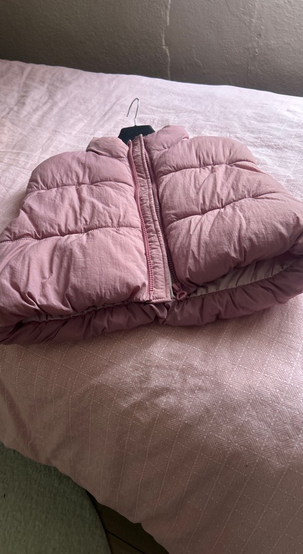 Mor Yüksek Yakalı Fermuarlı Kadın Yelek - Görsel 5