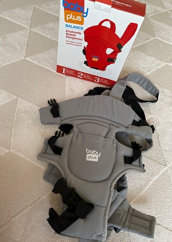Gri Bebek Kangurusu Baby Plus - Görsel 3
