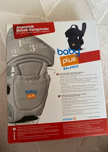 Gri Bebek Kangurusu Baby Plus - Görsel 7