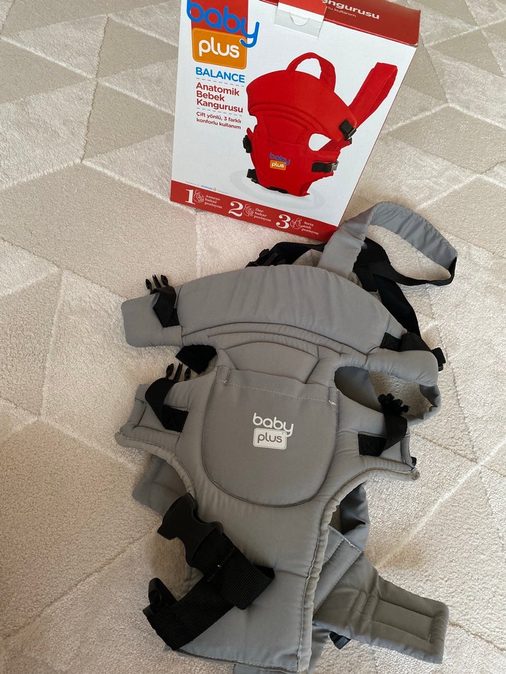 Gri Bebek Kangurusu Baby Plus - Görsel 3