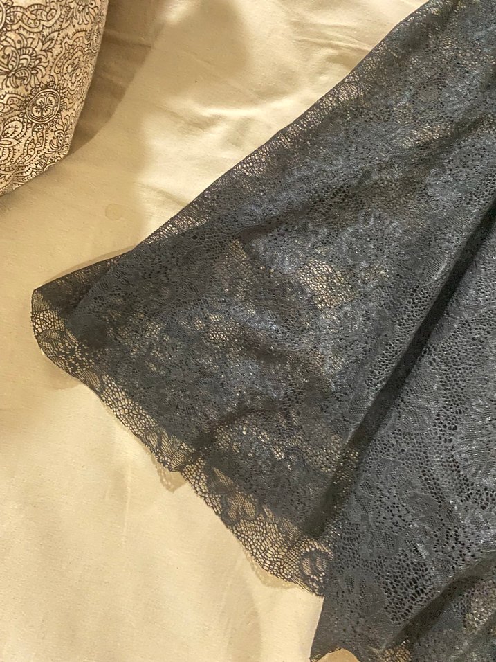 Adilışık Kadın Siyah Dantel Uzun Etek - Görsel 2