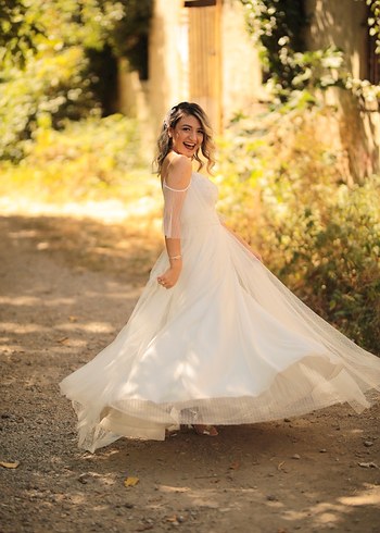 Sadece bir kere dış çekimde giyildi kuru temizlemesi yapıldı. - Görsel 8