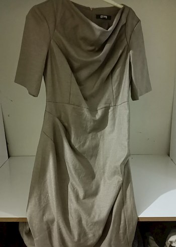 Bej Tabuu kadın elbise - Görsel 2