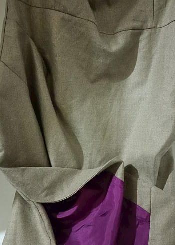 Bej Tabuu kadın elbise - Görsel 3