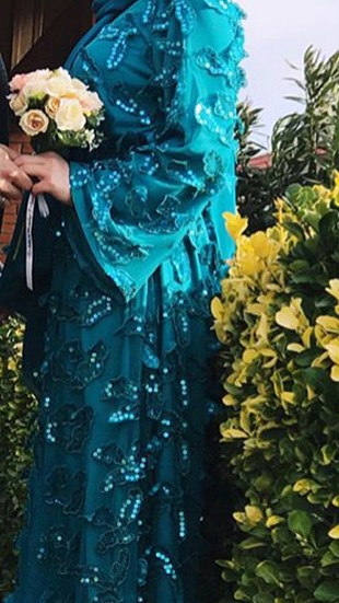 Tasarım özel abaya L/ xl beden