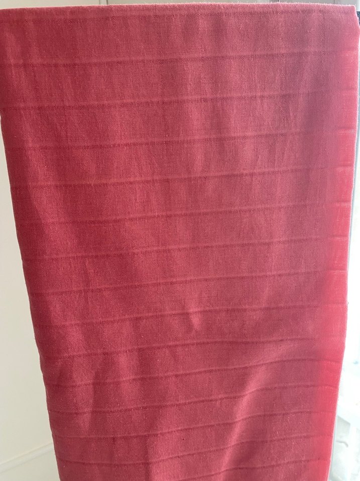 Pembe Parlak Pliseli Kadın Şal - Görsel 2