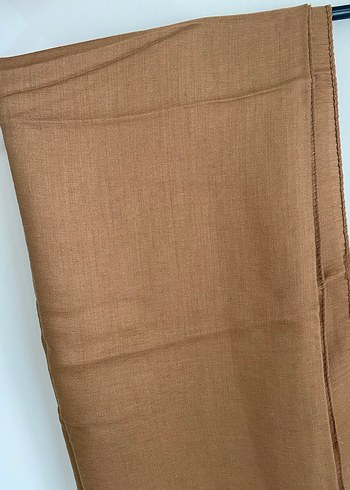 Bej Keten Kadın Şal - Görsel 2