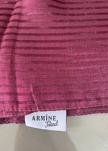 Bordo Kadın Şal Drapeli Bohem Tarz - Görsel 2