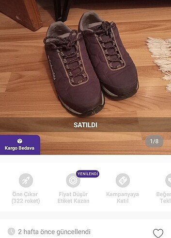 Spor ayakkabı markası Kolombiya