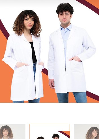 Beyaz Önlük Doktor Hemşire Öğretmen - Görsel 4