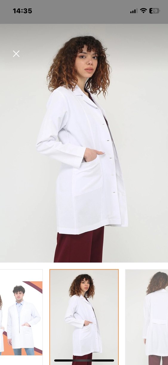 Beyaz Önlük Doktor Hemşire Öğretmen - Görsel 2