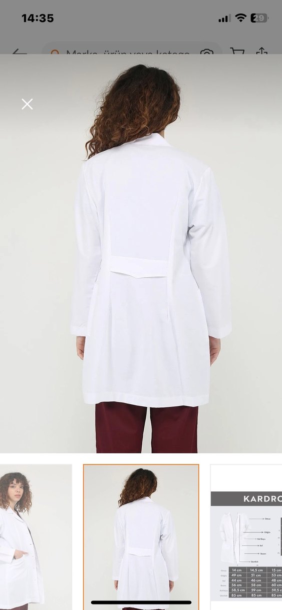 Beyaz Önlük Doktor Hemşire Öğretmen - Görsel 3