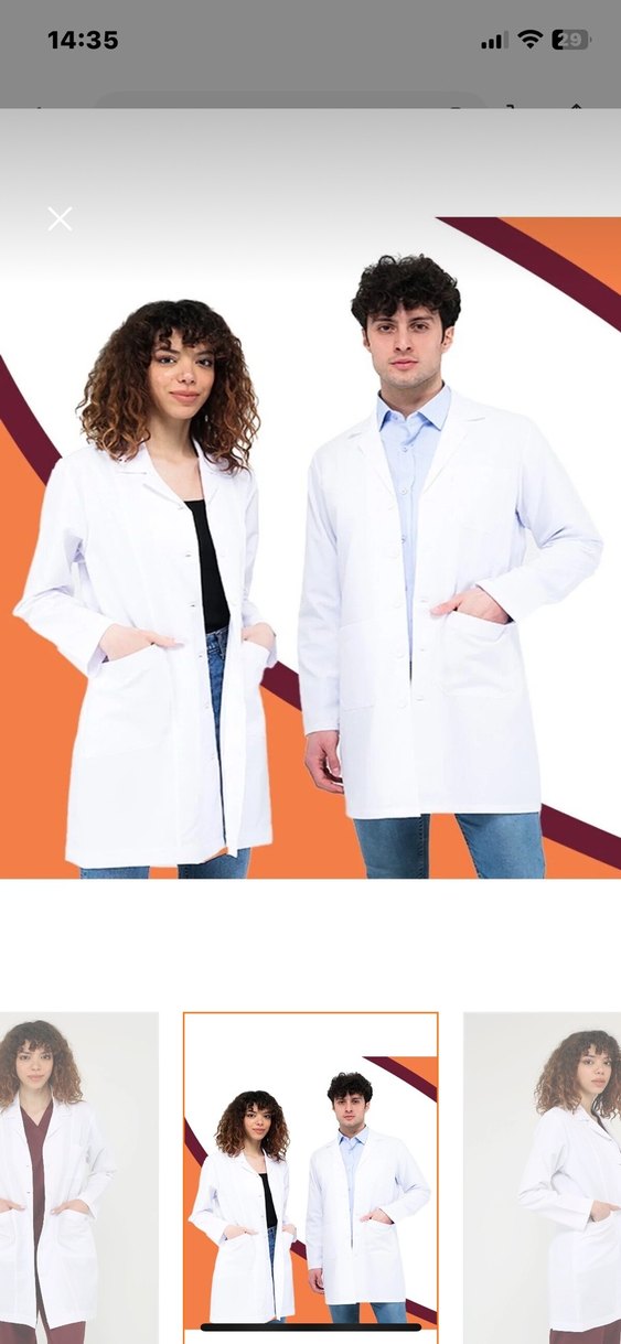 Beyaz Önlük Doktor Hemşire Öğretmen - Görsel 4