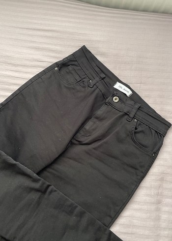 Kadın Siyah skinny jeans - Görsel 4