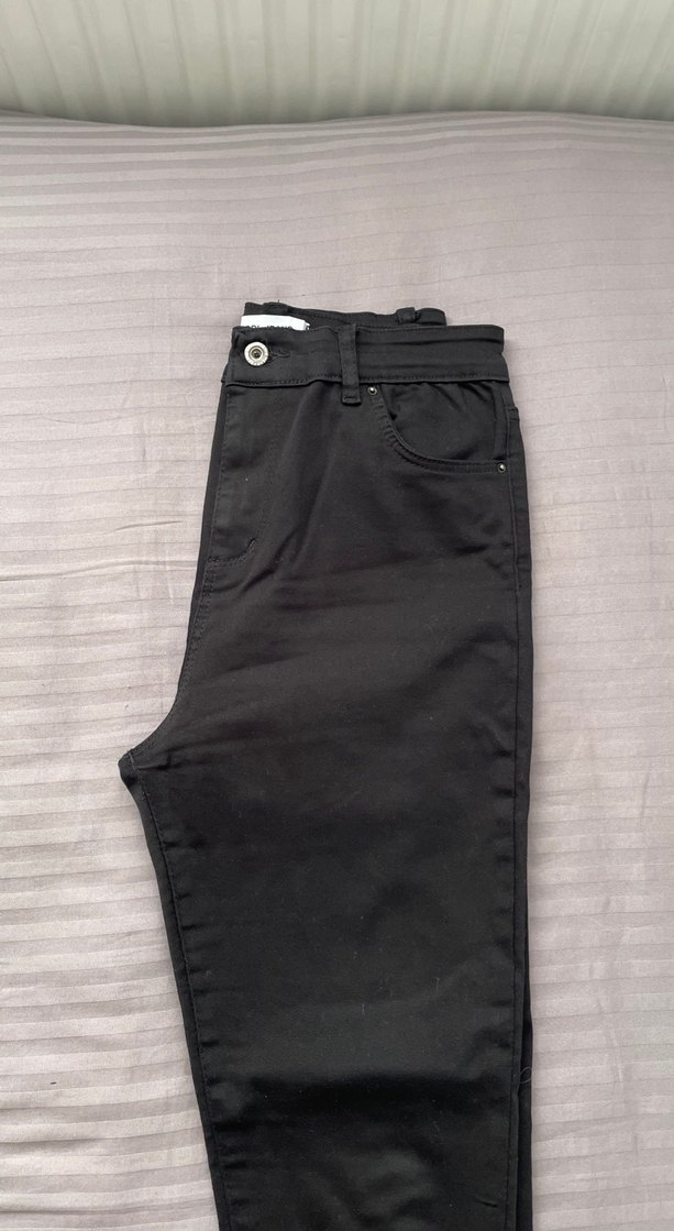 Kadın Siyah skinny jeans - Görsel 2