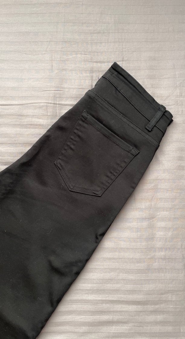 Kadın Siyah skinny jeans - Görsel 3