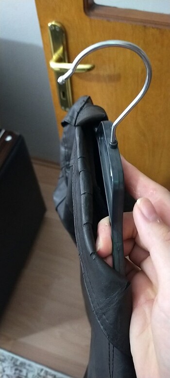 Deri ceket köyü kahverengi  - Görsel 3