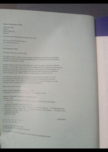 Fundamentals of Strategy - Güncellenmiş 2009 Baskı - Görsel 3