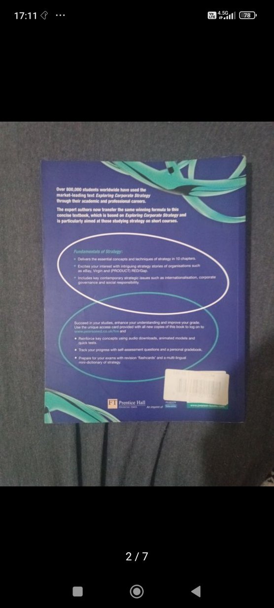 Fundamentals of Strategy - Güncellenmiş 2009 Baskı - Görsel 2