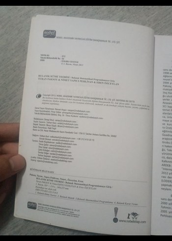 Bulanık Küme Teorisi Kitabı - Nobel - Görsel 4