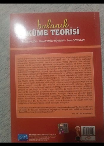 Bulanık Küme Teorisi Kitabı - Nobel - Görsel 2