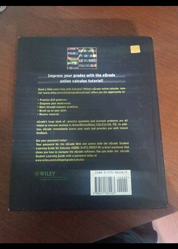 Calculus 7. Baskı Anton Bivens Davis Kitap - Görsel 2